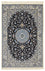 Persisk tæppe - Nain - Premium - 200 x 130 cm - mørkeblå
