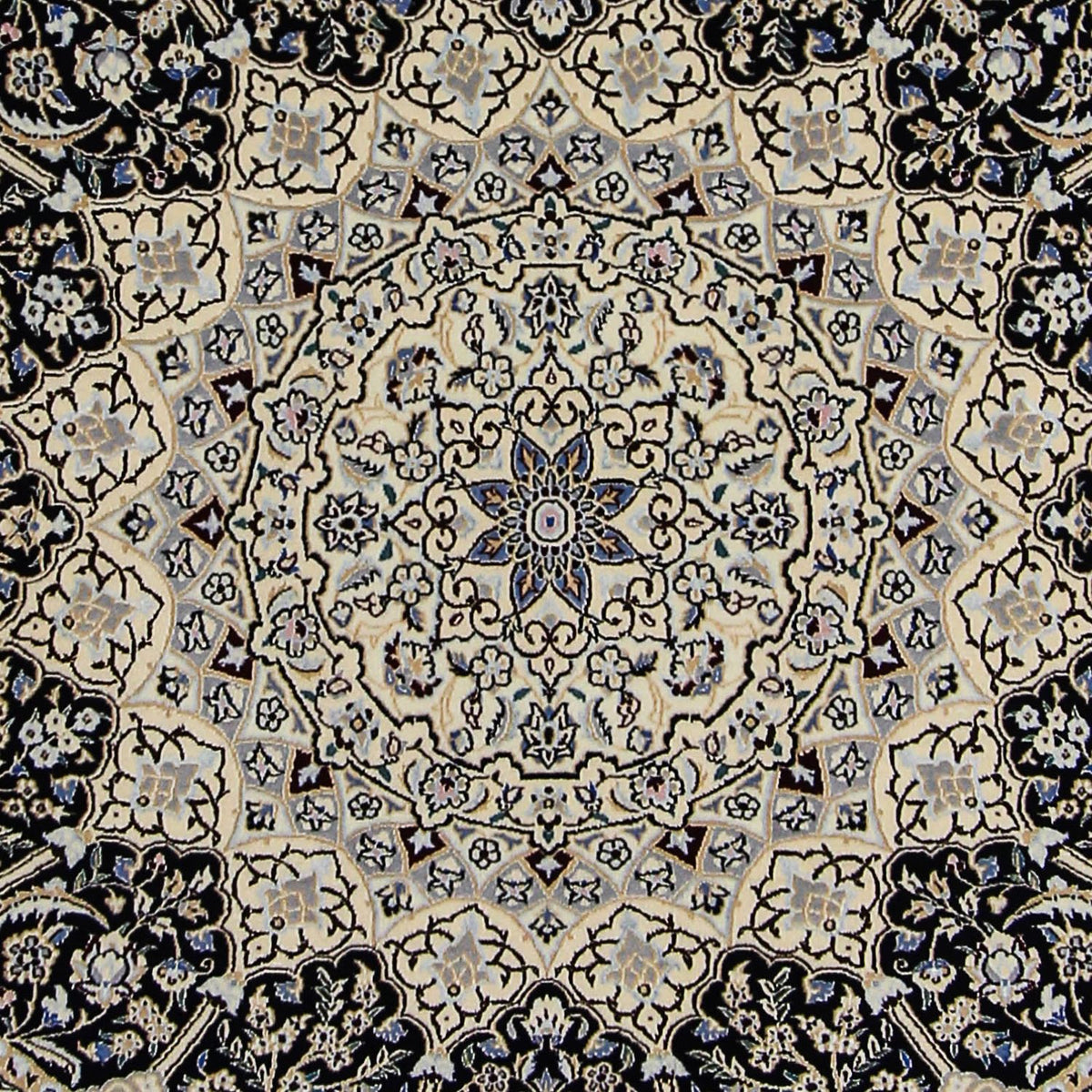 Persisk tæppe - Nain - Premium - 190 x 128 cm - beige