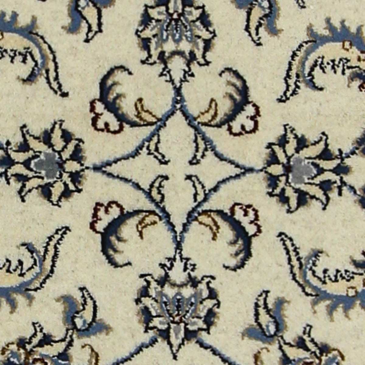 Løber Persisk tæppe - Nain - 194 x 80 cm - beige