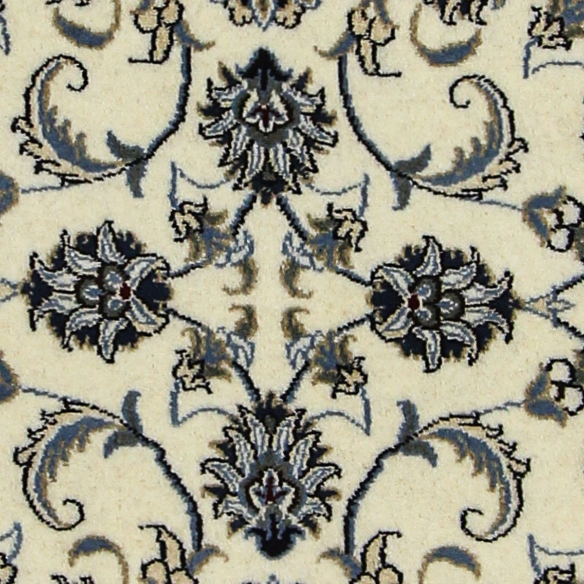 Løber Persisk tæppe - Nain - 240 x 77 cm - beige