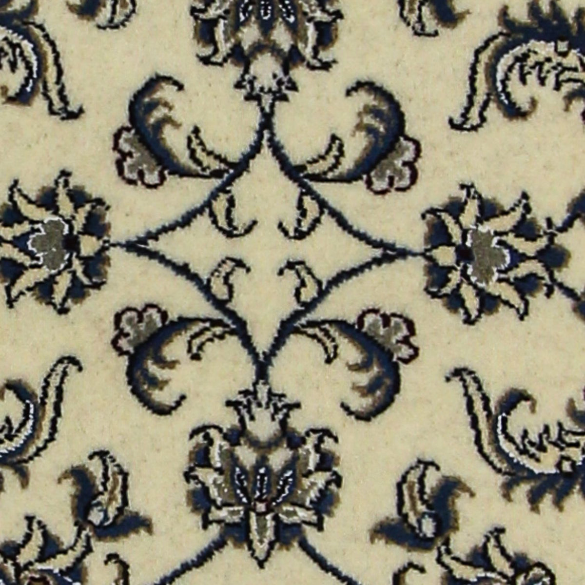 Løber Persisk tæppe - Nain - 197 x 79 cm - beige
