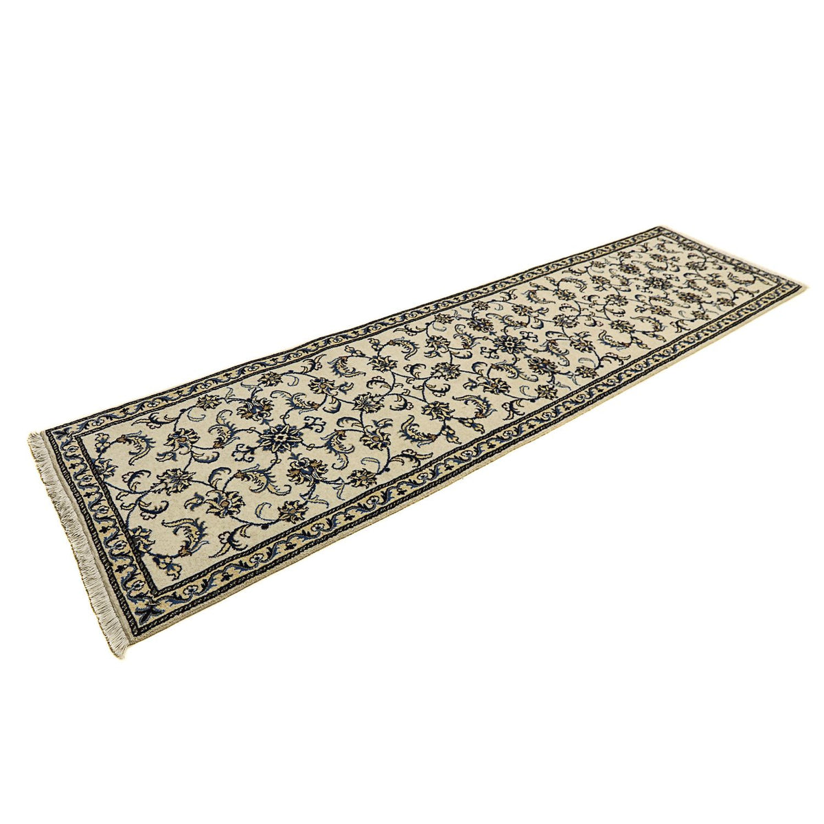 Løber Persisk tæppe - Nain - 290 x 78 cm - beige