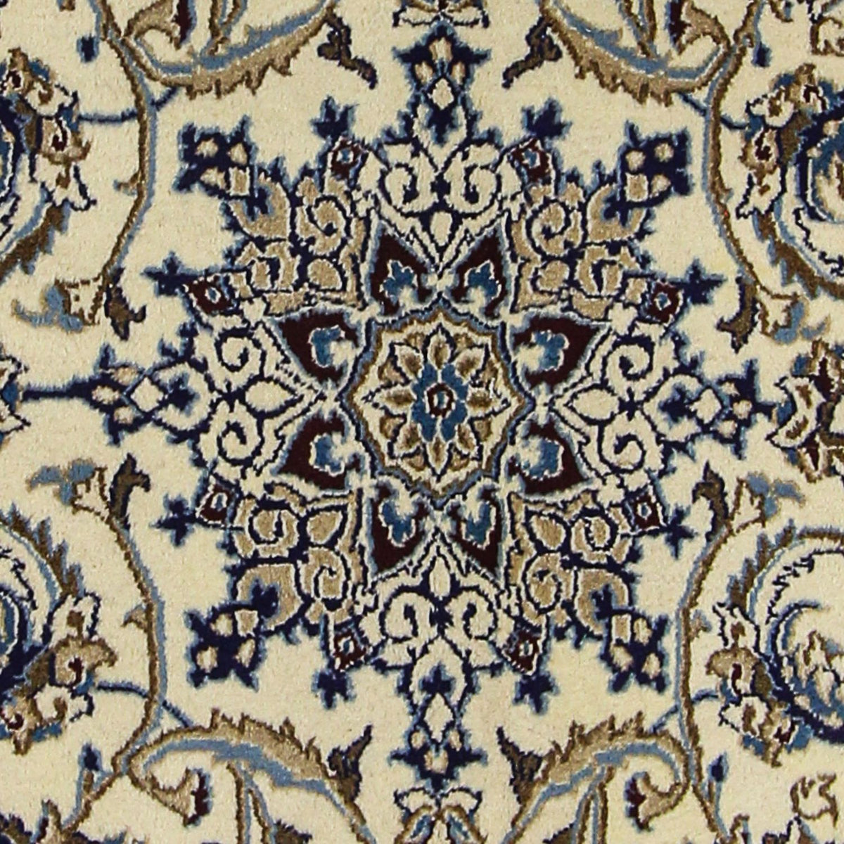 Persisk tæppe - Nain - 200 x 125 cm - beige