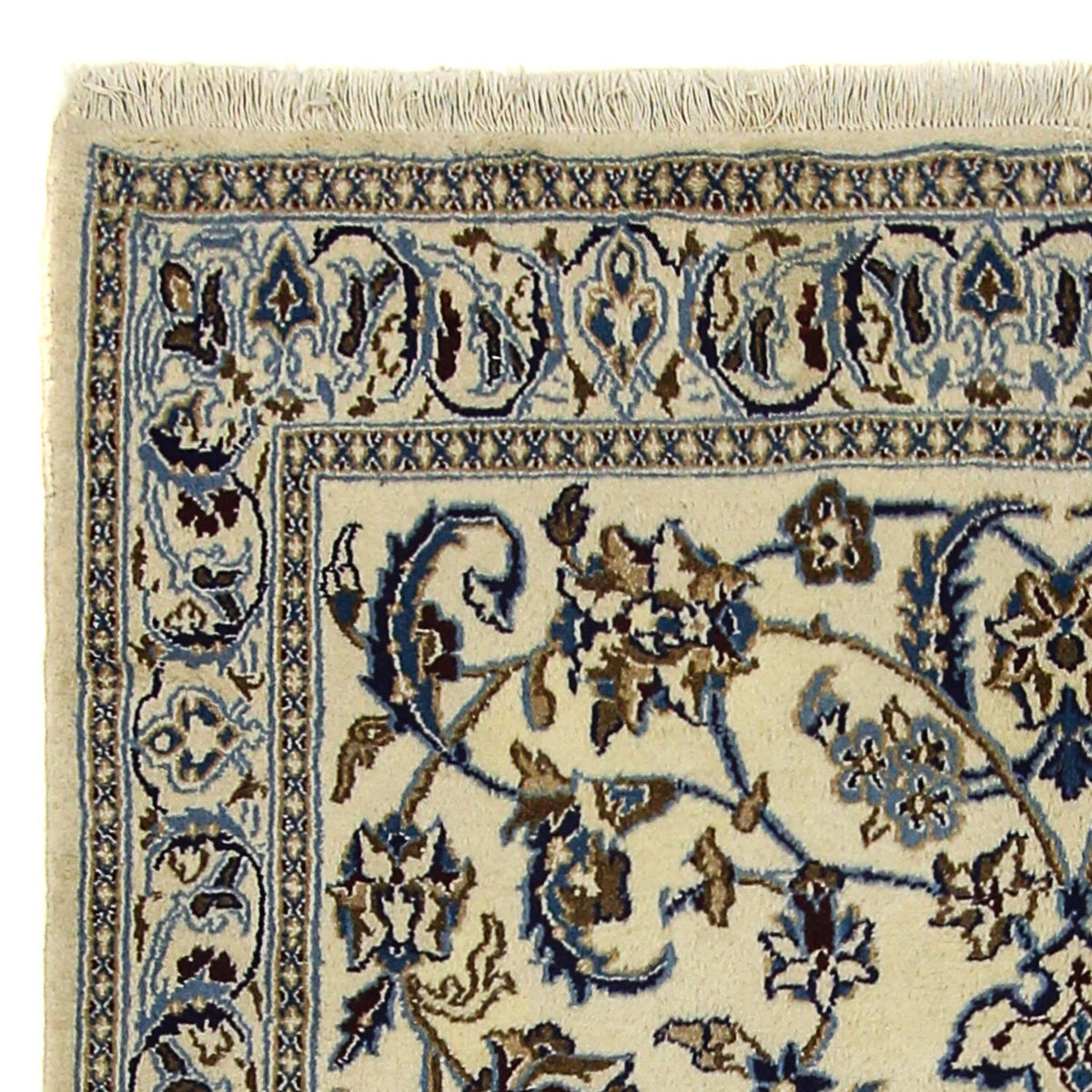 Persisk tæppe - Nain - 200 x 125 cm - beige