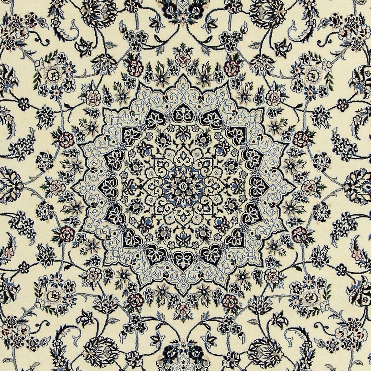 Persisk tæppe - Nain - Premium - 307 x 205 cm - beige