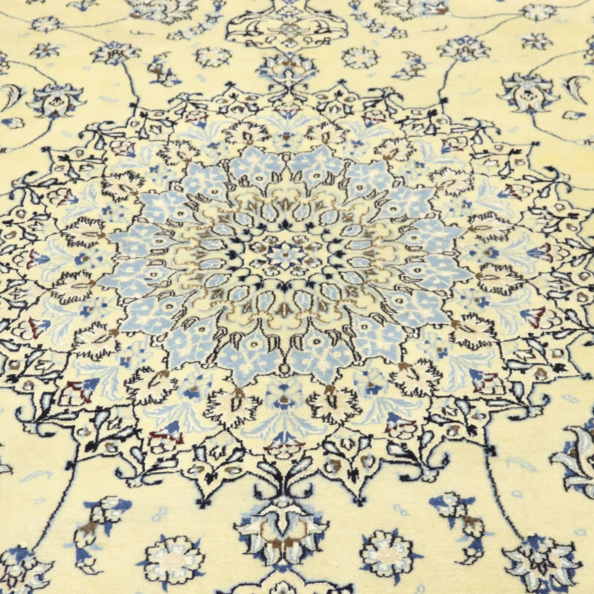 Persisk tæppe - Nain - Royal - 393 x 303 cm - creme