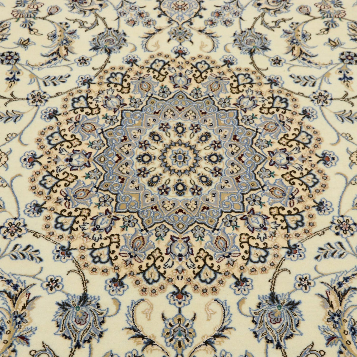 Persisk tæppe - Nain - Royal - 305 x 205 cm - creme