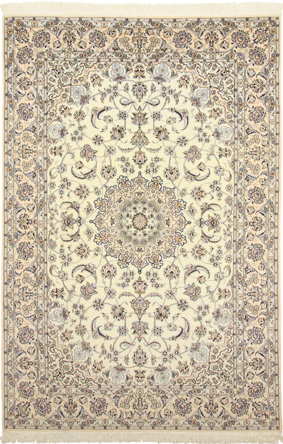 Persisk tæppe - Nain - Royal - 302 x 205 cm - creme