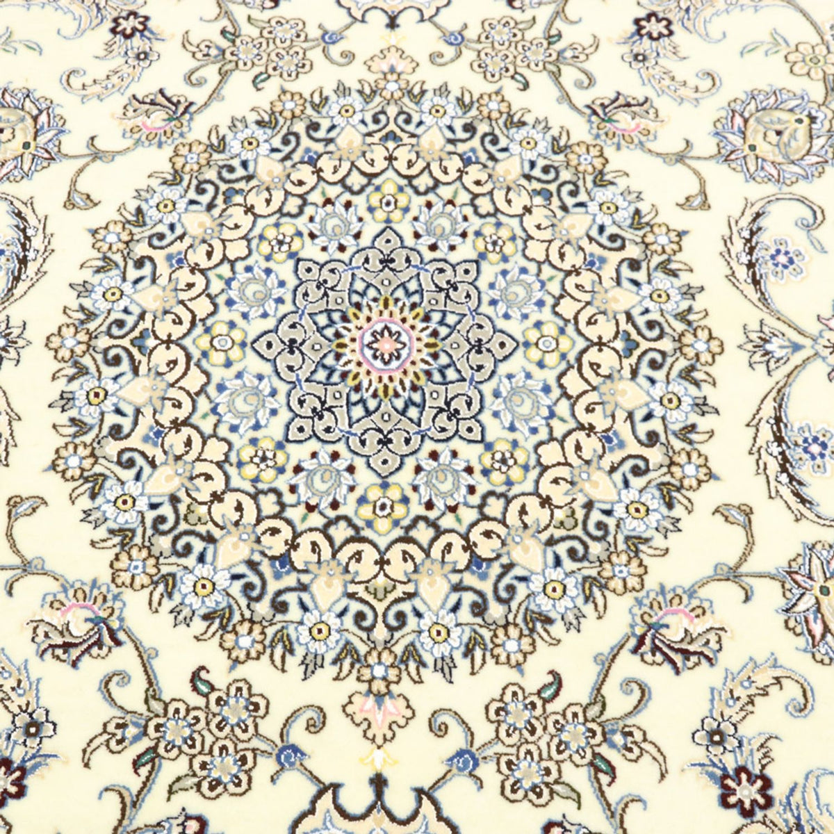 Persisk tæppe - Nain - Royal - 250 x 198 cm - creme