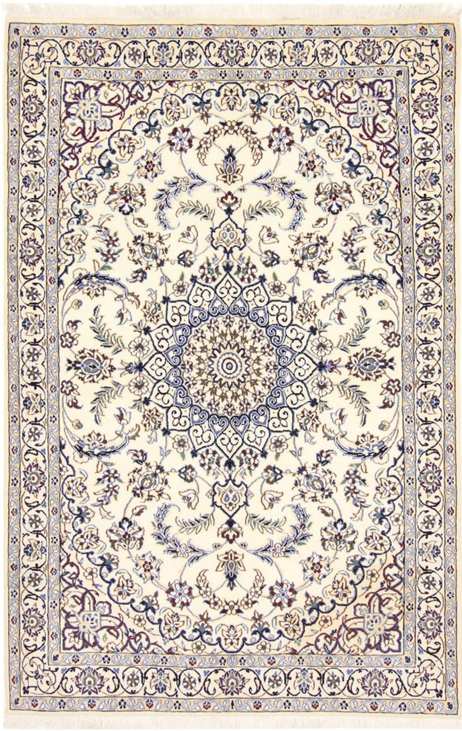 Persisk tæppe - Nain - Royal - 180 x 118 cm - creme