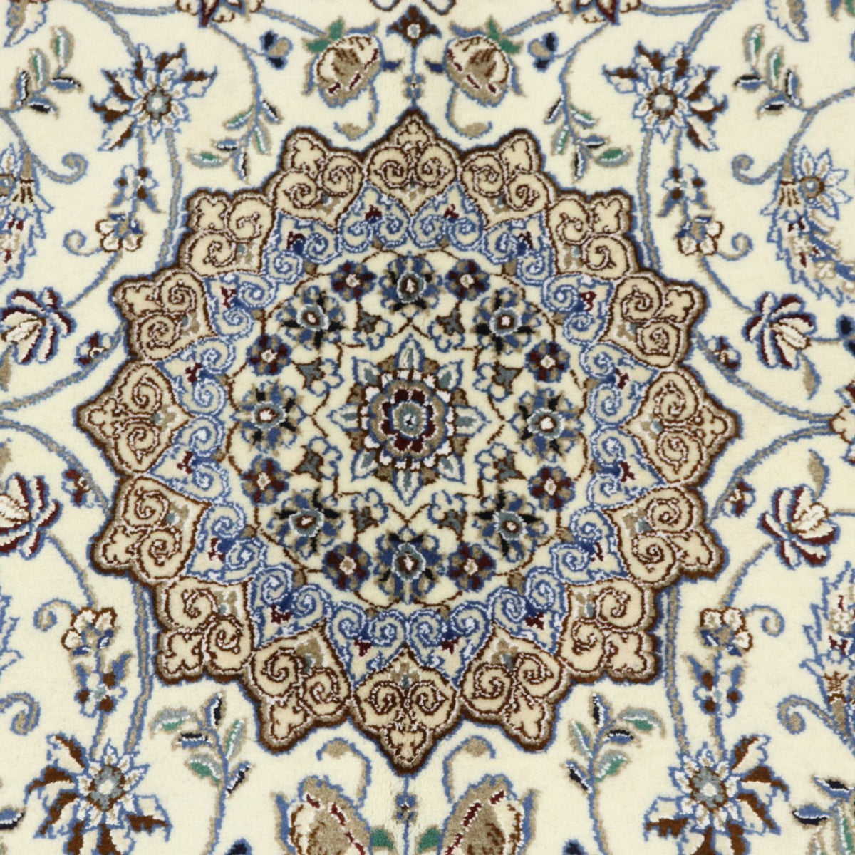 Persisk tæppe - Nain - Royal - 215 x 126 cm - beige