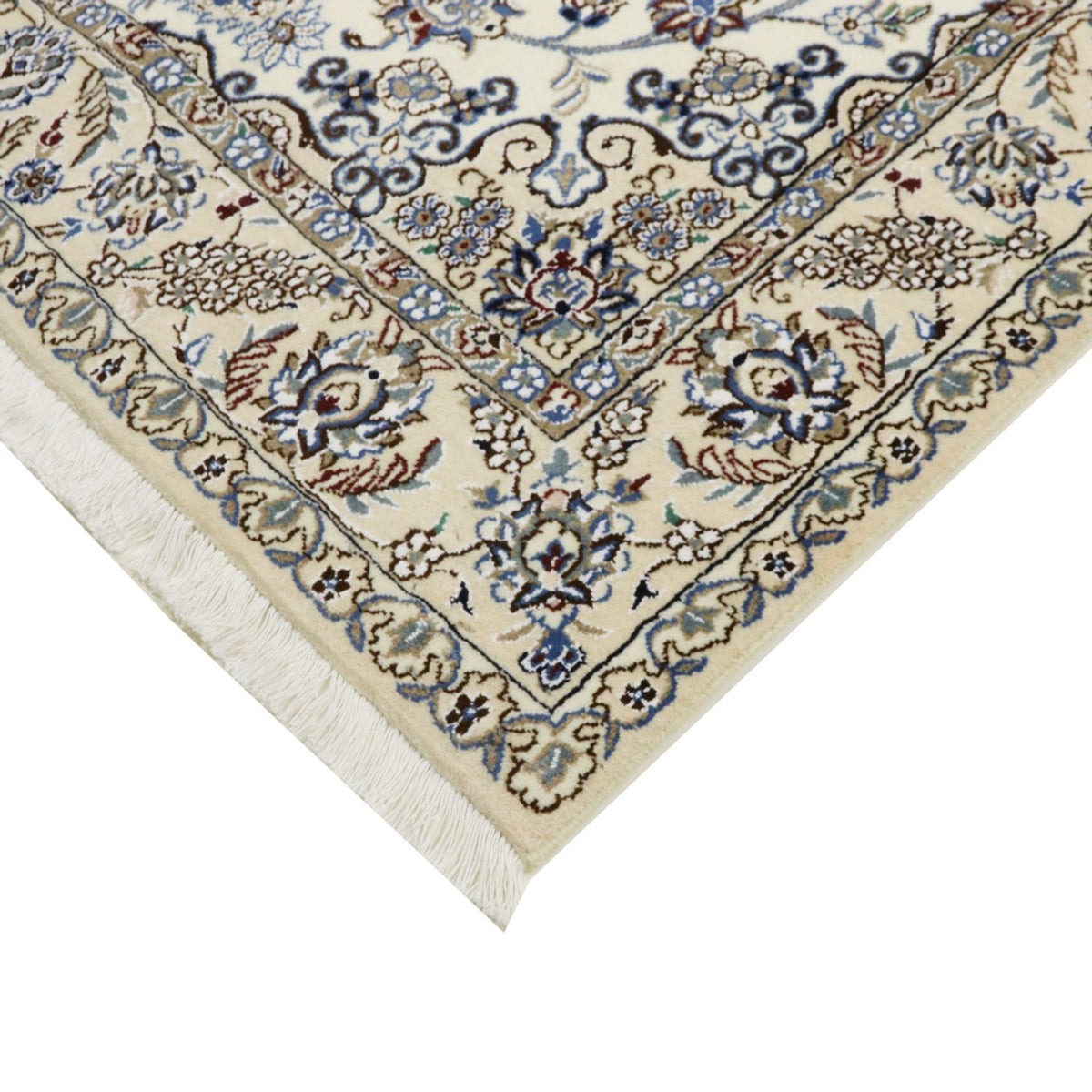 Persisk tæppe - Nain - Royal - 215 x 126 cm - beige
