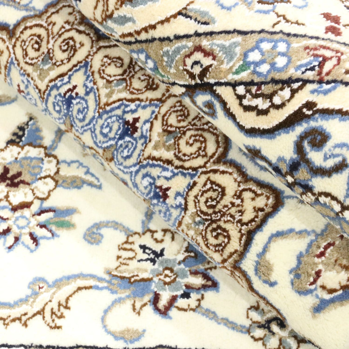 Persisk tæppe - Nain - Royal - 215 x 126 cm - beige