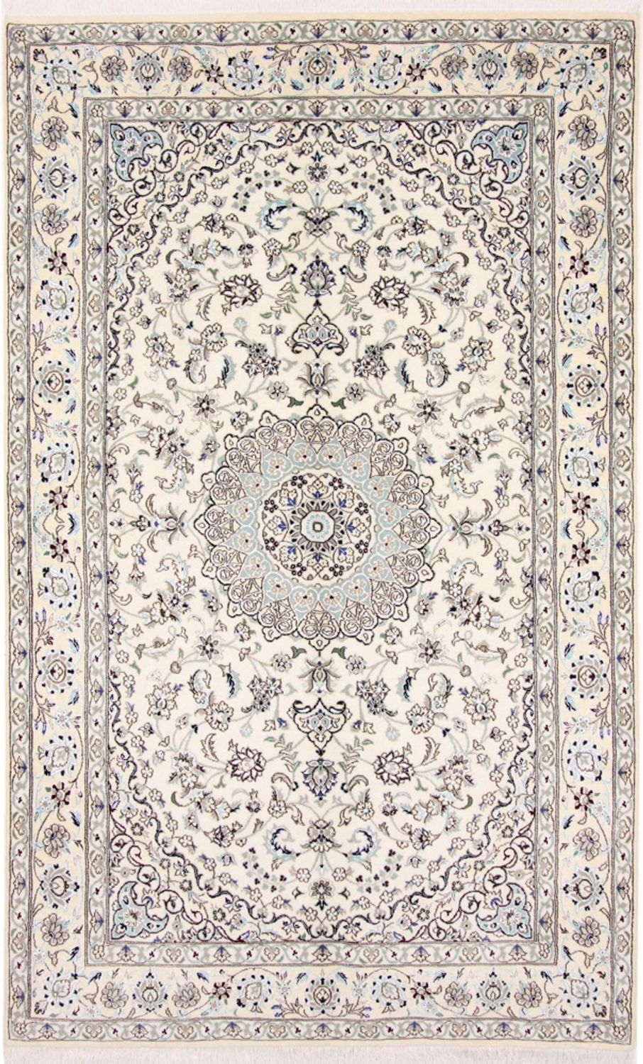 Persisk tæppe - Nain - Royal - 250 x 154 cm - beige