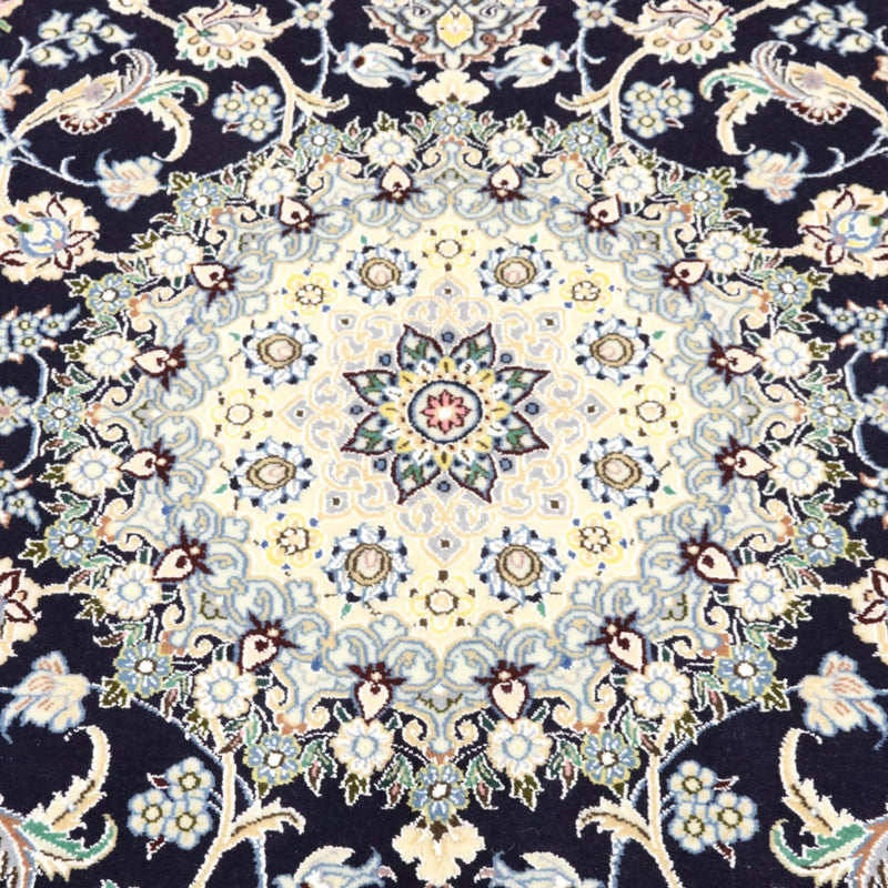 Persisk tæppe - Nain - Royal - 247 x 156 cm - mørkeblå