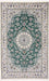 Persisk tæppe - Nain - Royal - 250 x 156 cm - grøn