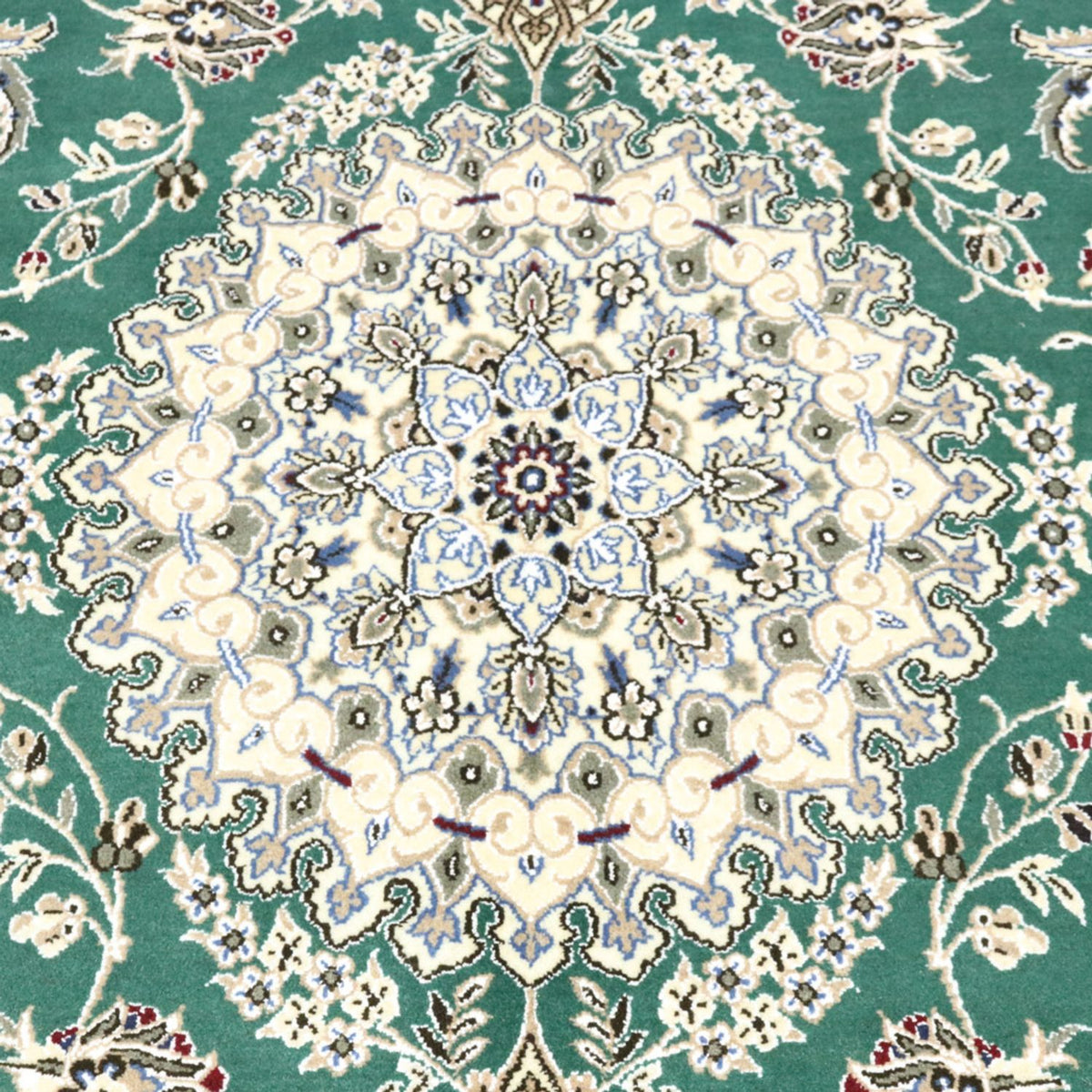 Persisk tæppe - Nain - Royal - 250 x 156 cm - grøn