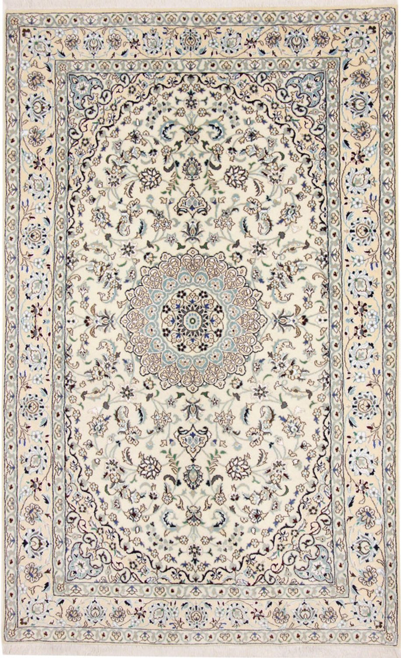 Persisk tæppe - Nain - Royal - 246 x 154 cm - beige