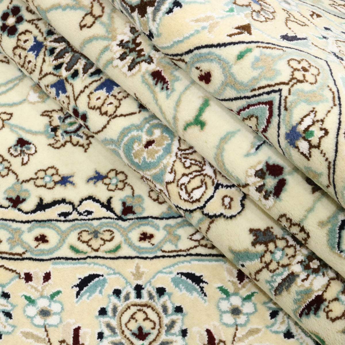 Persisk tæppe - Nain - Royal - 246 x 154 cm - beige