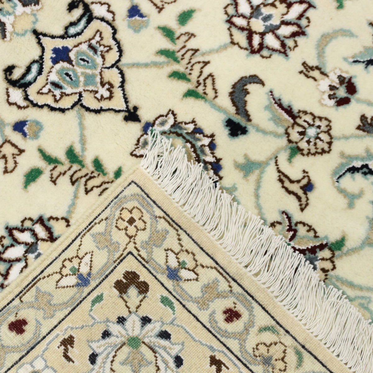 Persisk tæppe - Nain - Royal - 246 x 154 cm - beige