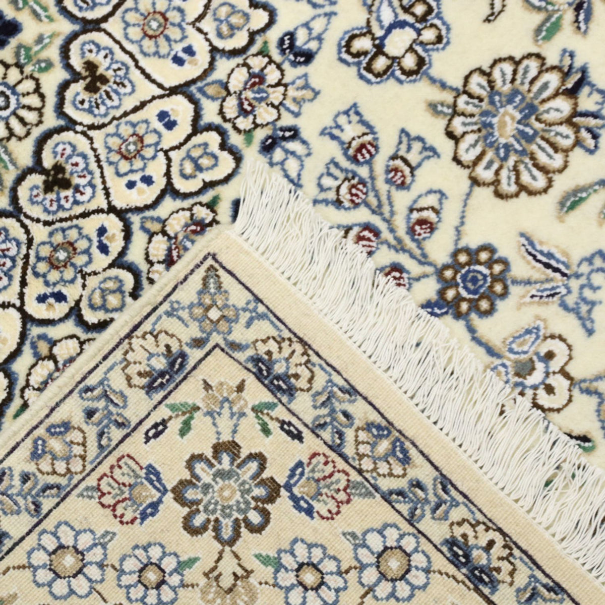 Persisk tæppe - Nain - Royal - 205 x 141 cm - beige