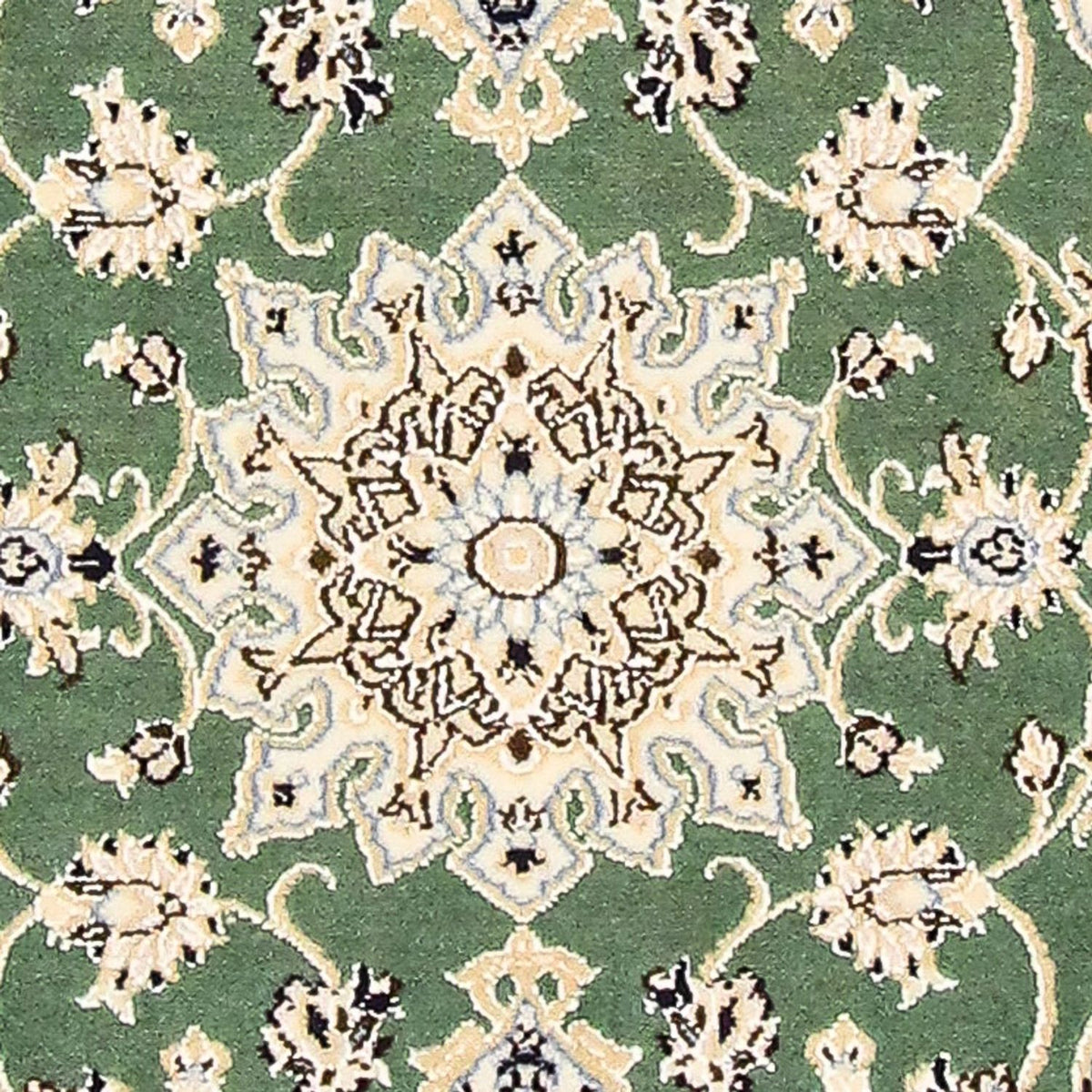 Persisk tæppe - Nain - Royal - 98 x 64 cm - grøn