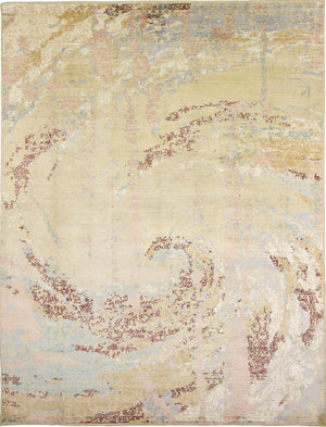 Designer tæppe - 318 x 247 cm - flerfarvet