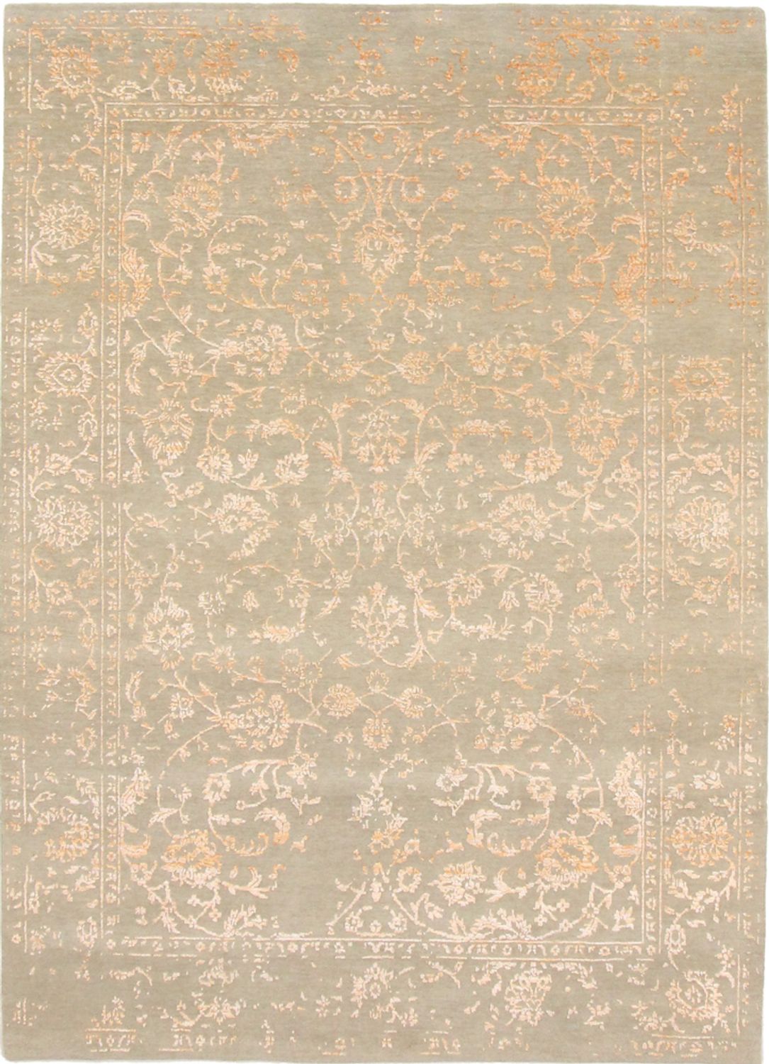 Designer tæppe - 245 x 176 cm - orange