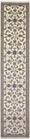 Løber Persisk tæppe - Nain - 378 x 80 cm - creme