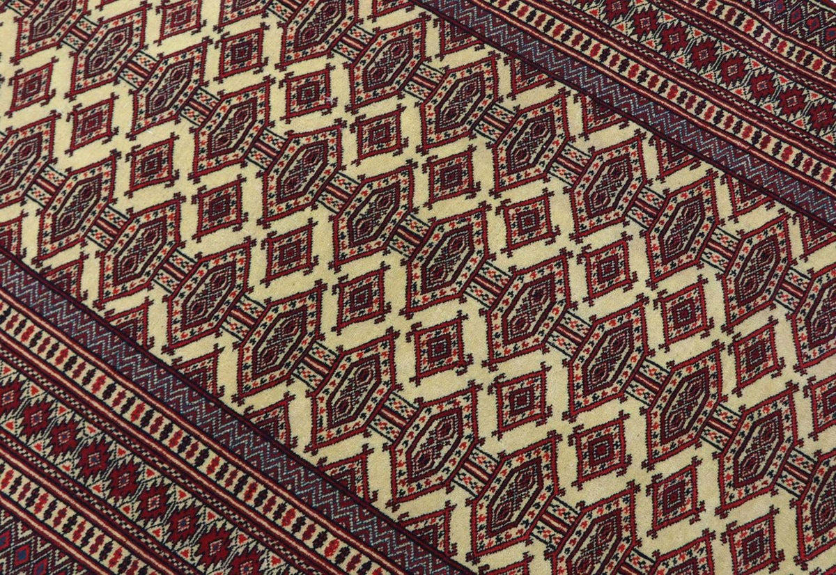 Afghansk tæppe - 164 x 121 cm - bordeaux rød