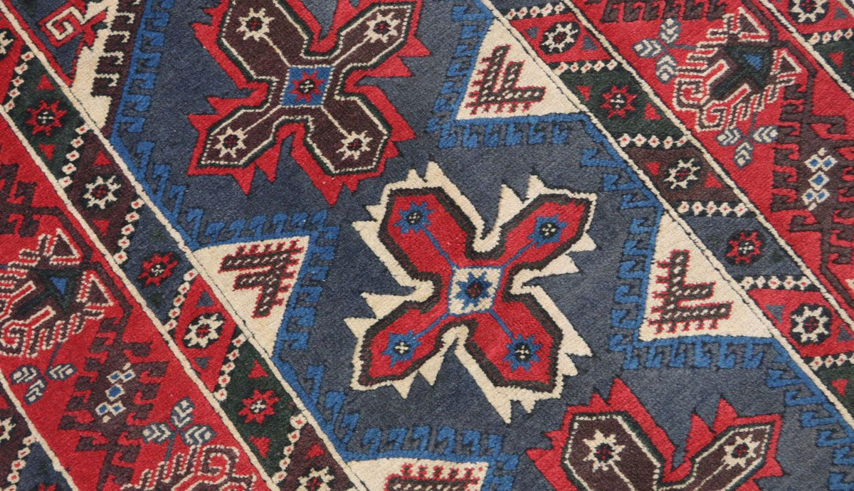 Orientalsk tæppe - 184 x 119 cm - rød