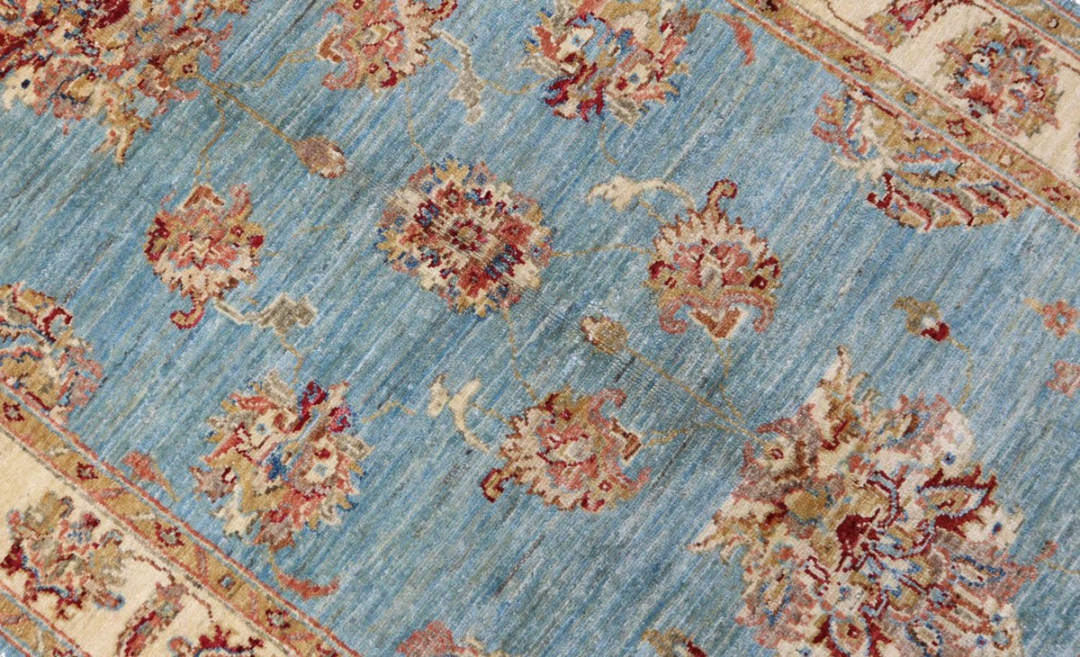 Ziegler Carpet - 151 x 100 cm - turkis