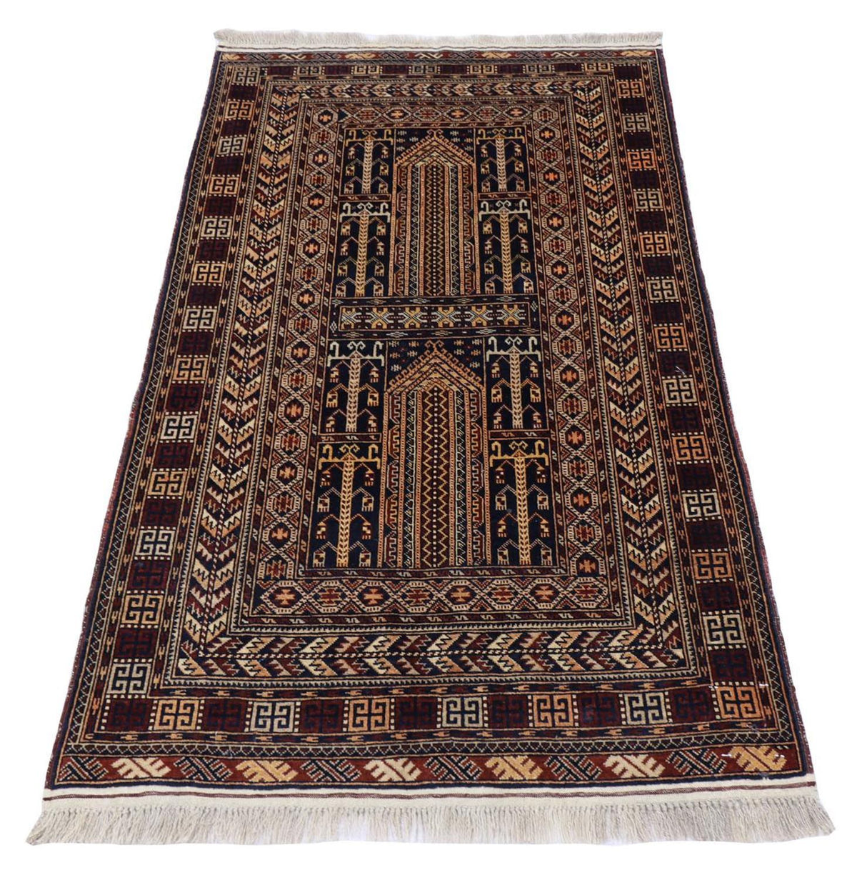 Baluch-tæppe - 155 x 95 cm - sort