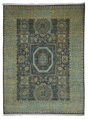 Ziegler Carpet - 315 x 250 cm - havblå