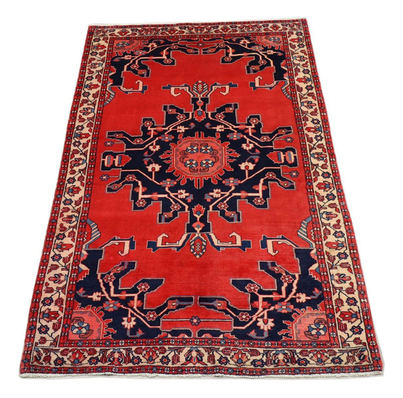 Persisk tæppe - Nomadisk - 215 x 125 cm - rød
