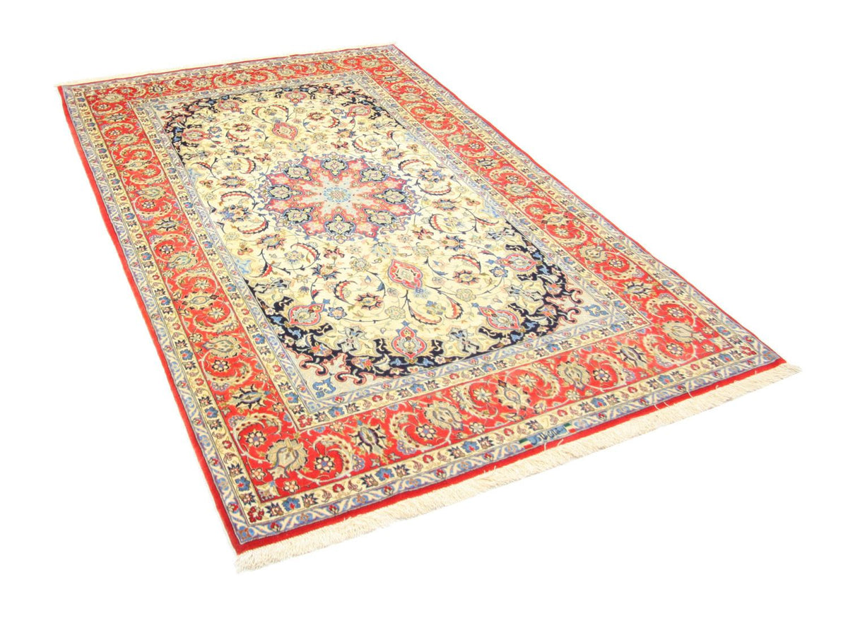 Persisk tæppe - Isfahan - Premium - 243 x 153 cm - beige