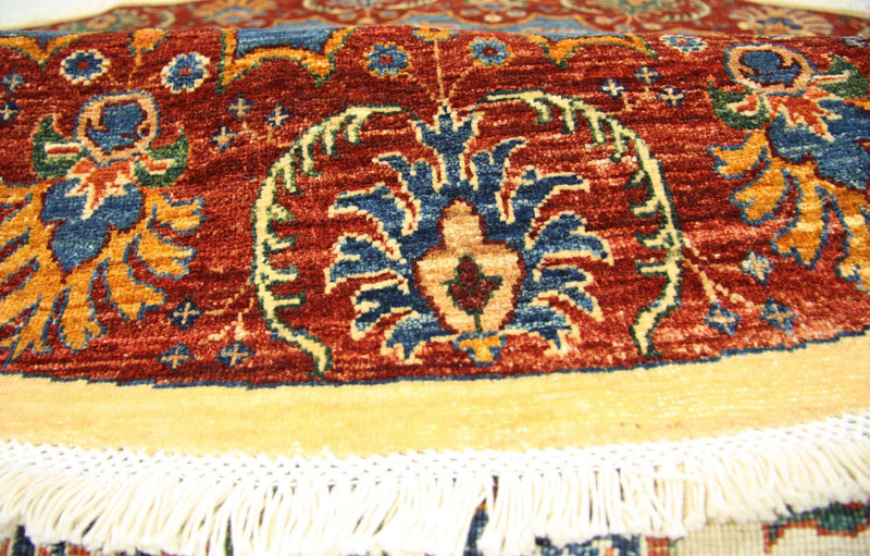 Ziegler Carpet rundt  - 245 x 241 cm - beige