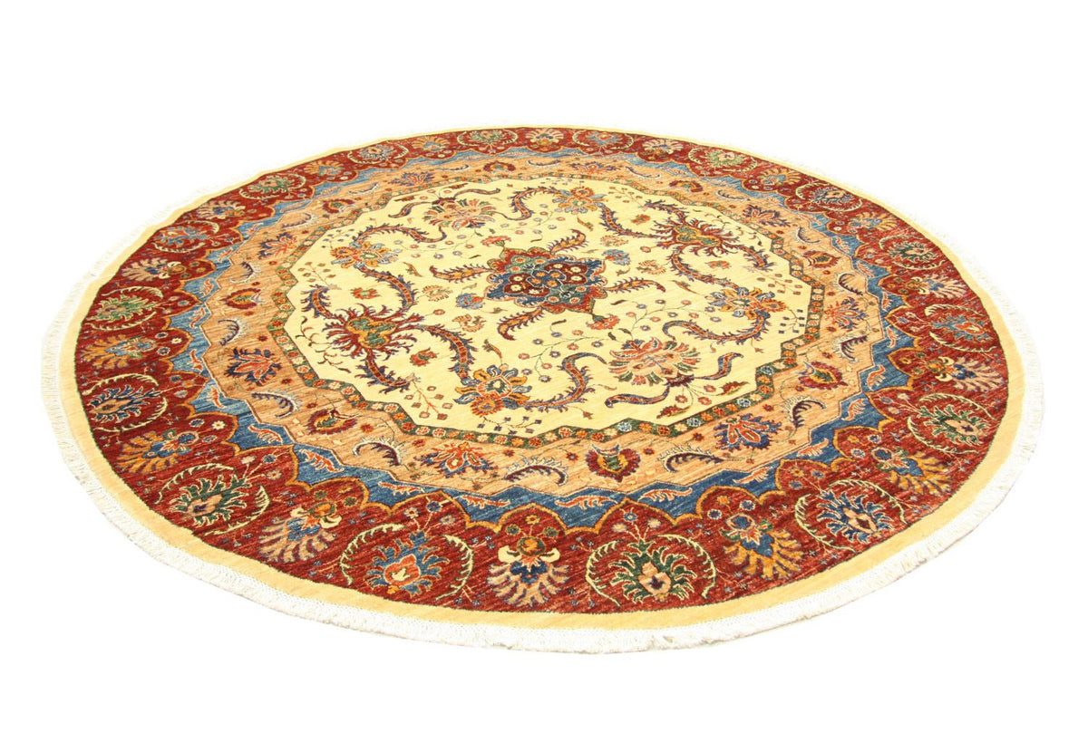 Ziegler Carpet rundt  - 245 x 241 cm - beige