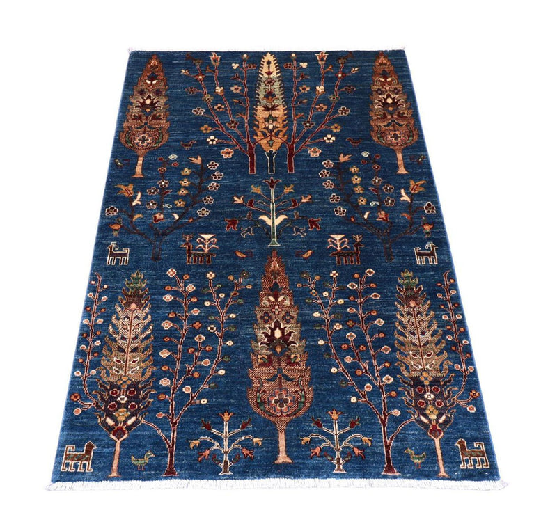 Ziegler Carpet - 152 x 106 cm - mørkeblå