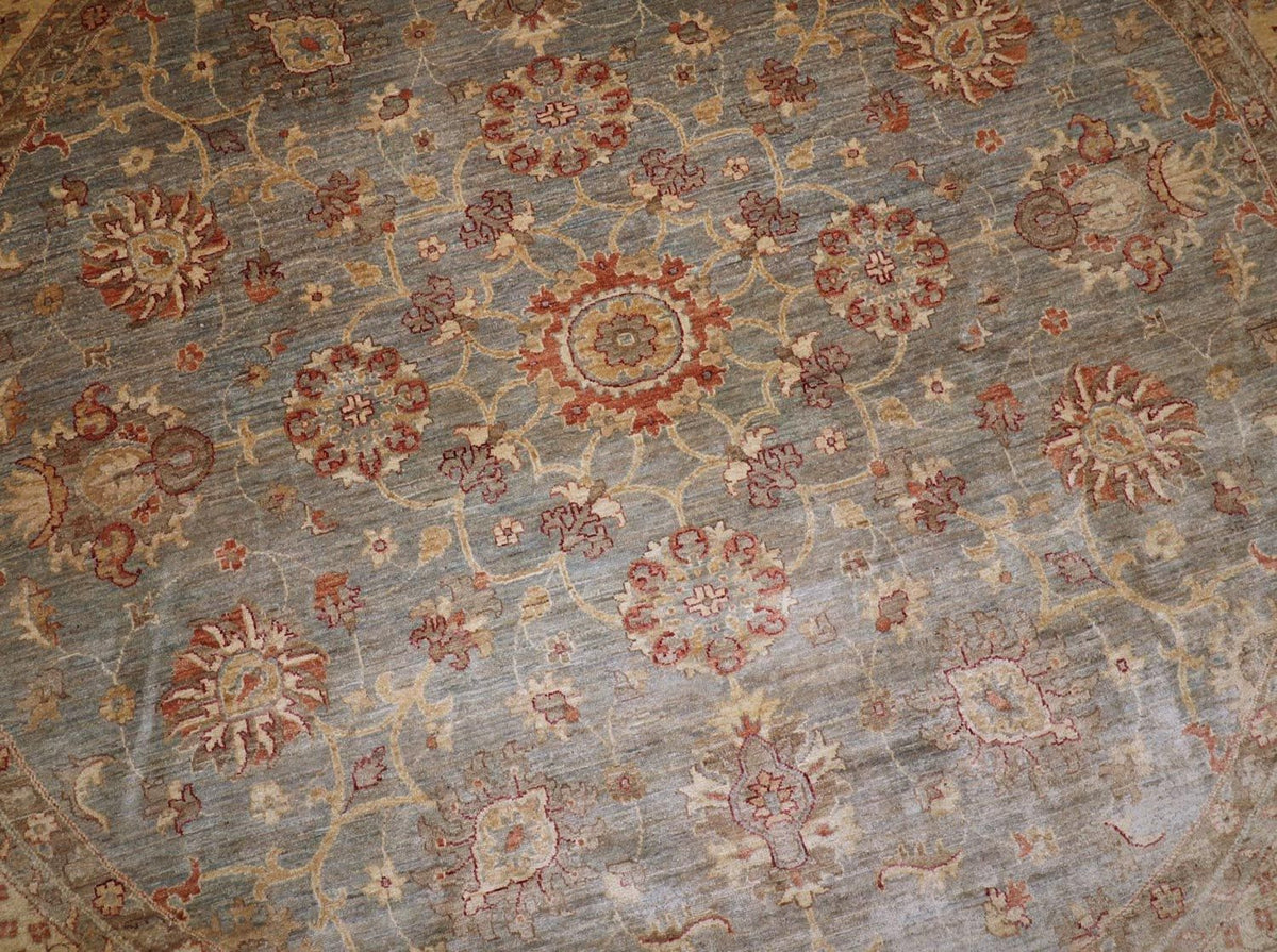 Ziegler Carpet rundt - 307 x 305 cm - brun