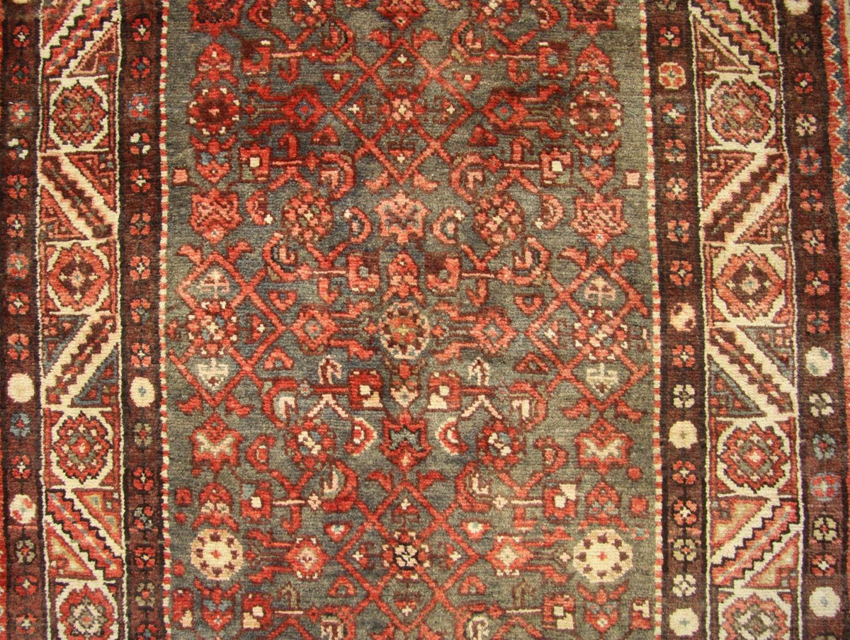 Løber Persisk tæppe - Nomadisk - 440 x 114 cm - rød