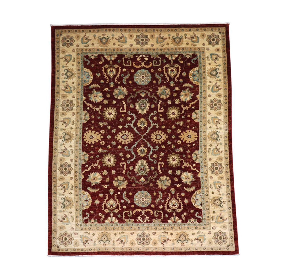 Ziegler Carpet - 357 x 276 cm - mørkerød