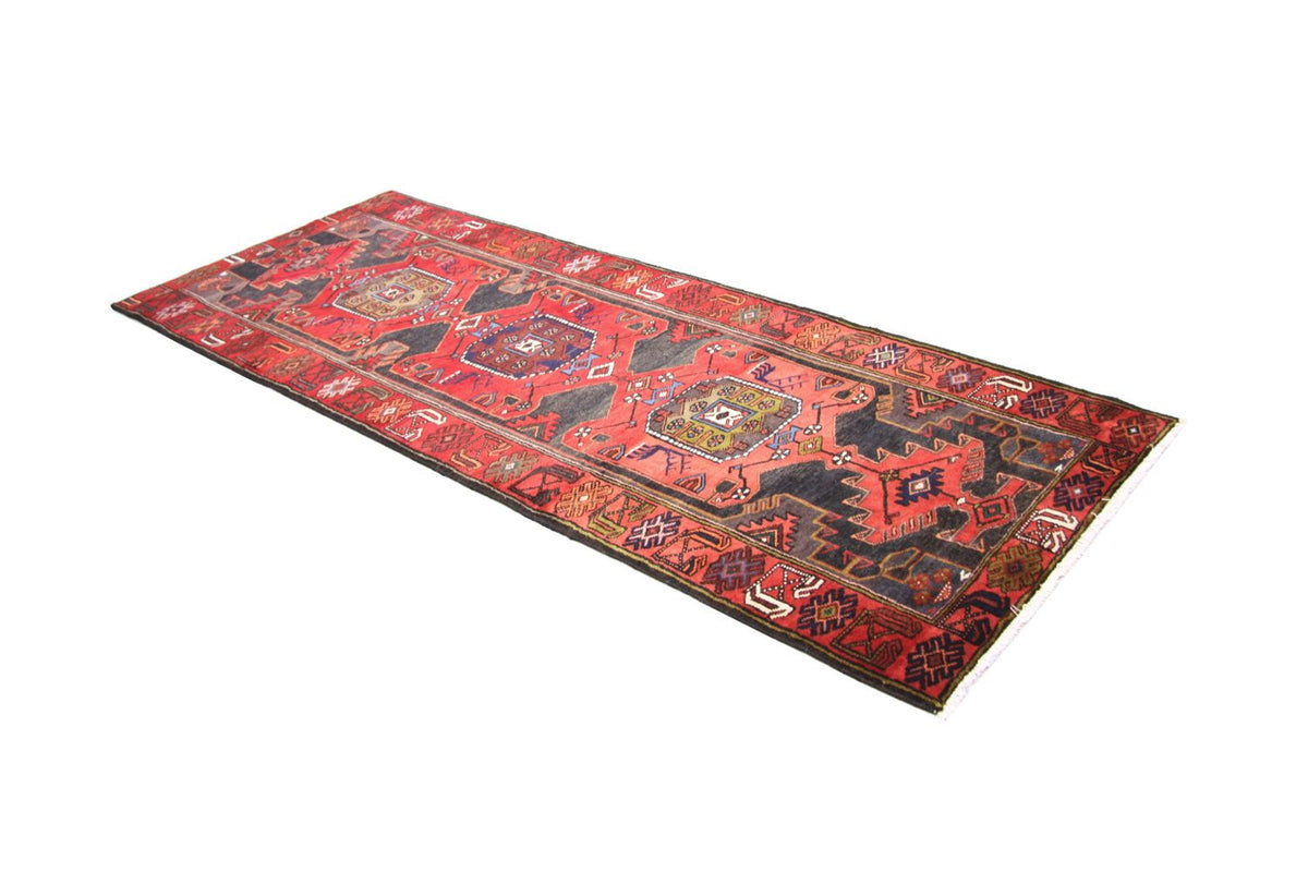 Løber Persisk tæppe - Nomadisk - 294 x 104 cm - rød