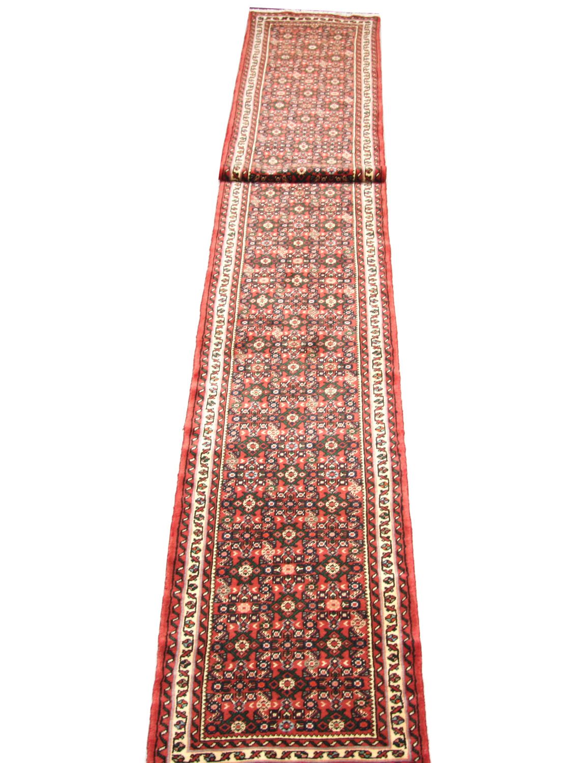 Løber Persisk tæppe - Nomadisk - 783 x 80 cm - rød