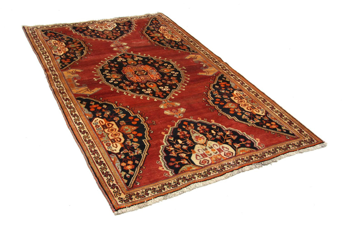 Persisk tæppe - Nomadisk - 250 x 160 cm - rød