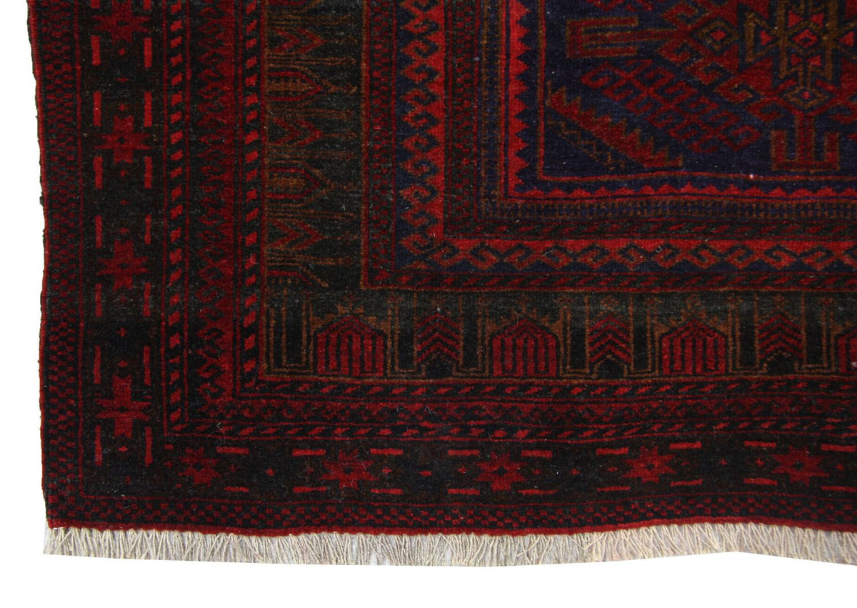 Baluch-tæppe - 151 x 107 cm - blå