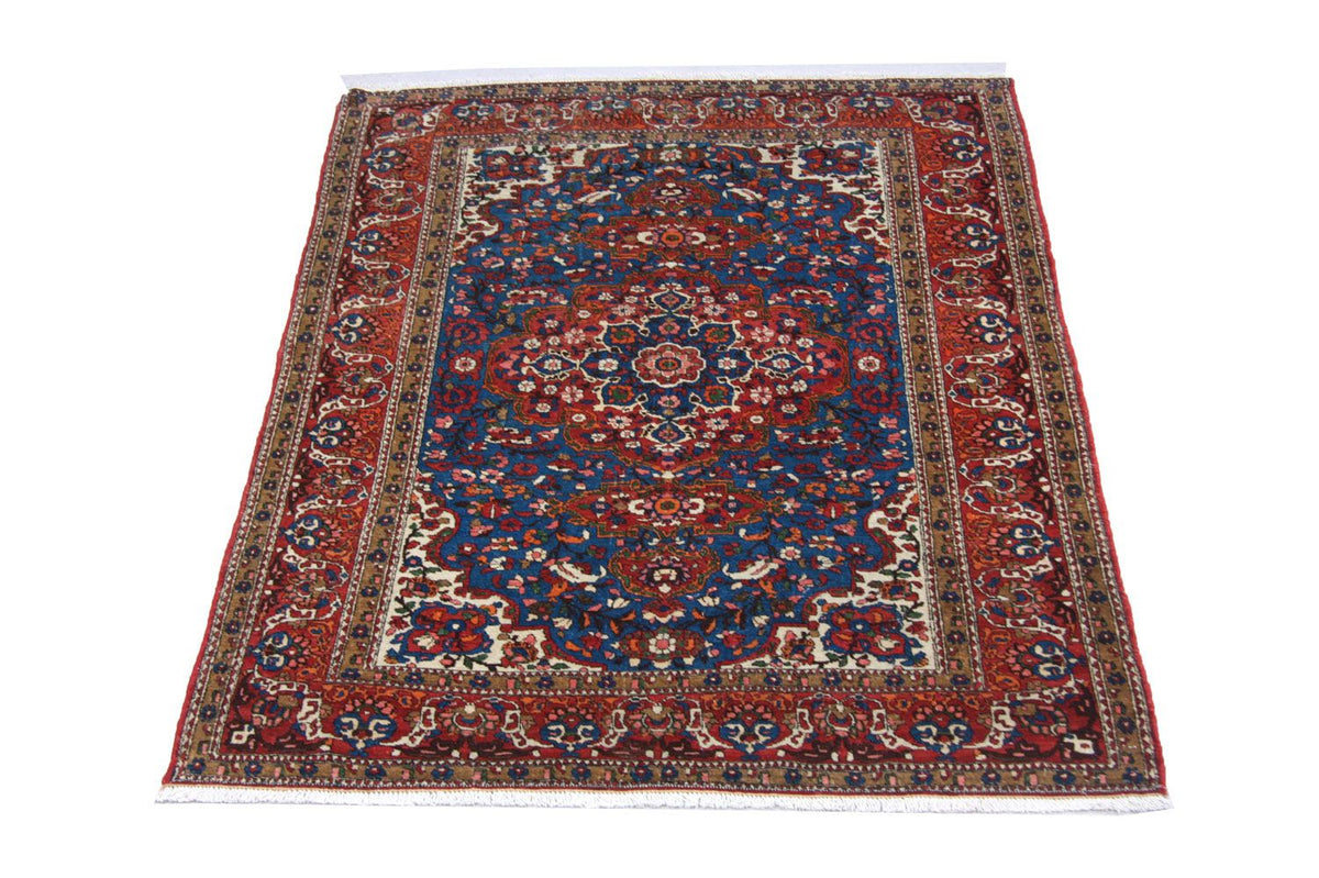 Persisk tæppe - Nomadisk - 203 x 143 cm - blå