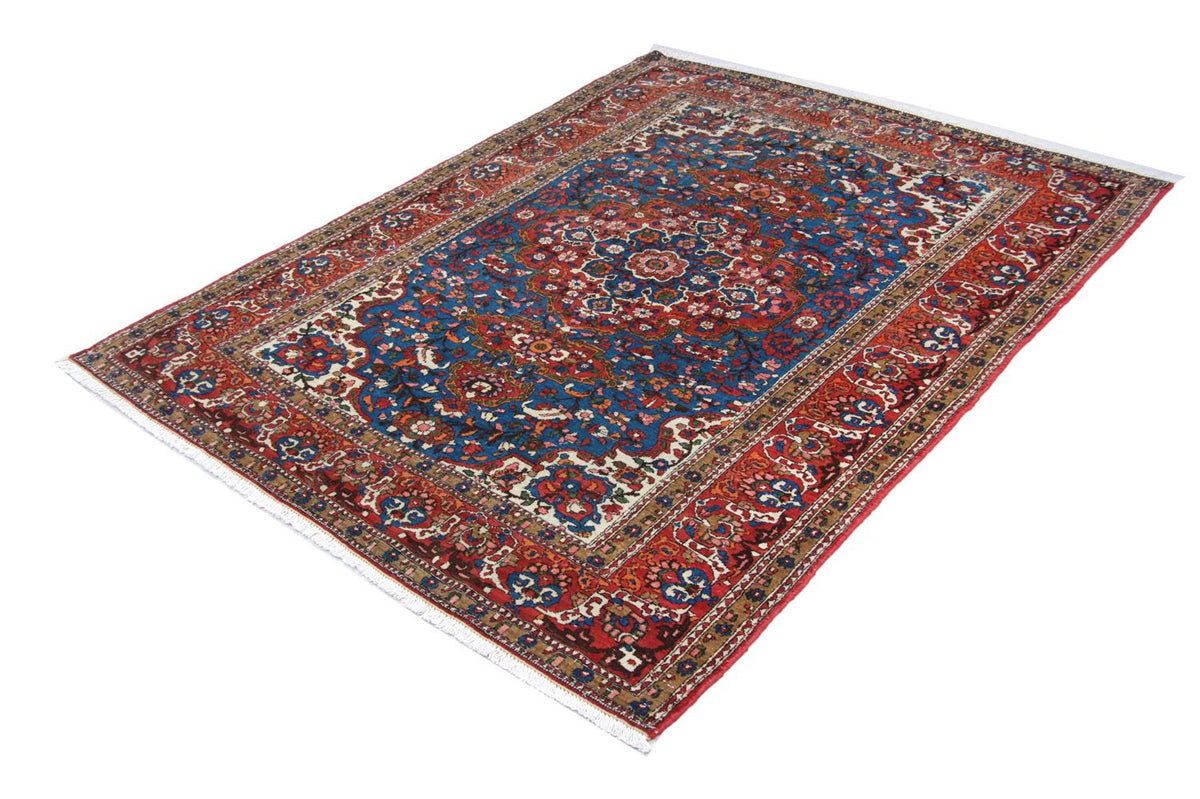 Persisk tæppe - Nomadisk - 203 x 143 cm - blå
