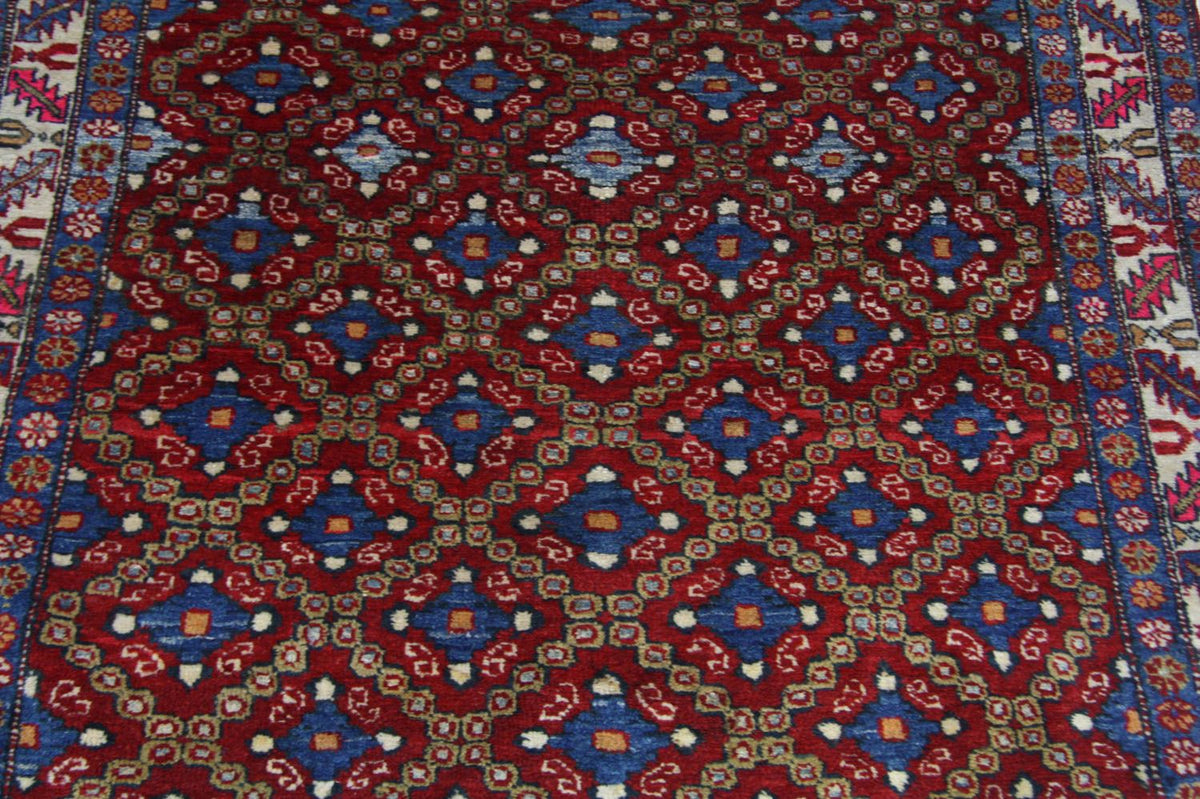 Afghansk tæppe - Bukhara - 202 x 123 cm - blå