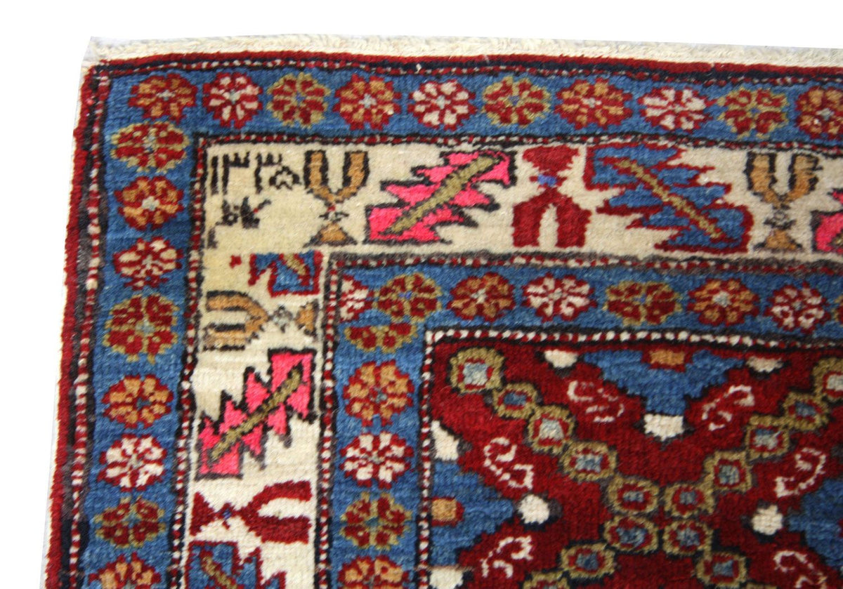 Afghansk tæppe - Bukhara - 202 x 123 cm - blå